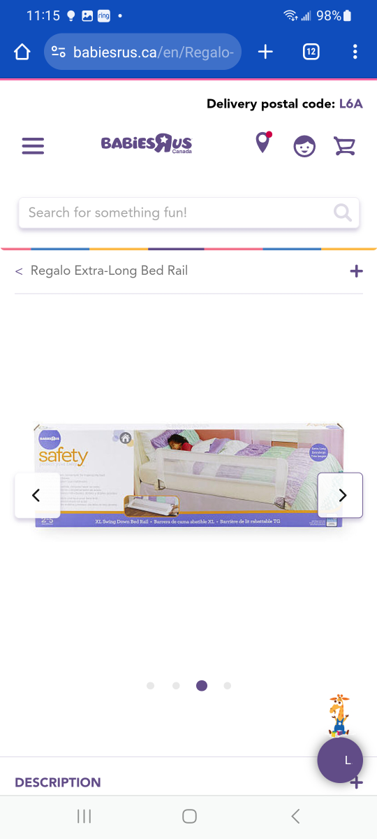 Child's Bed Safety Rails - photo 5