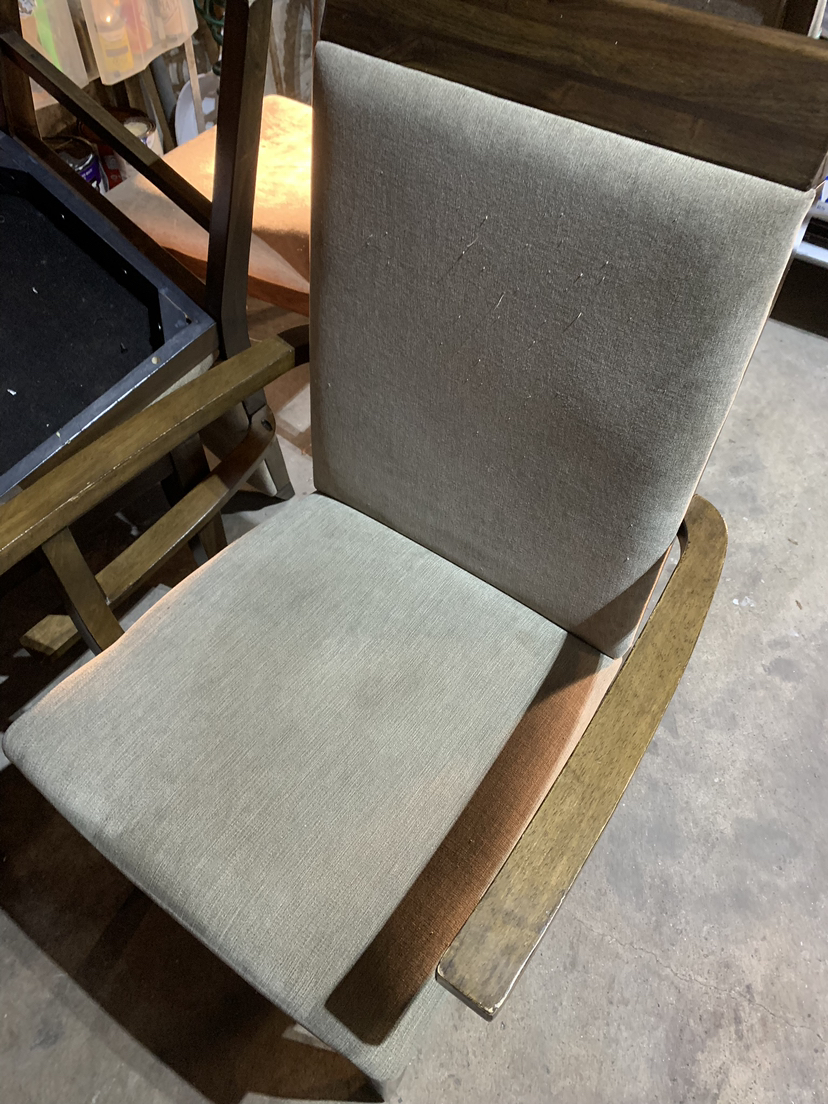 #freecycle solid wood dining chairs - photo 5