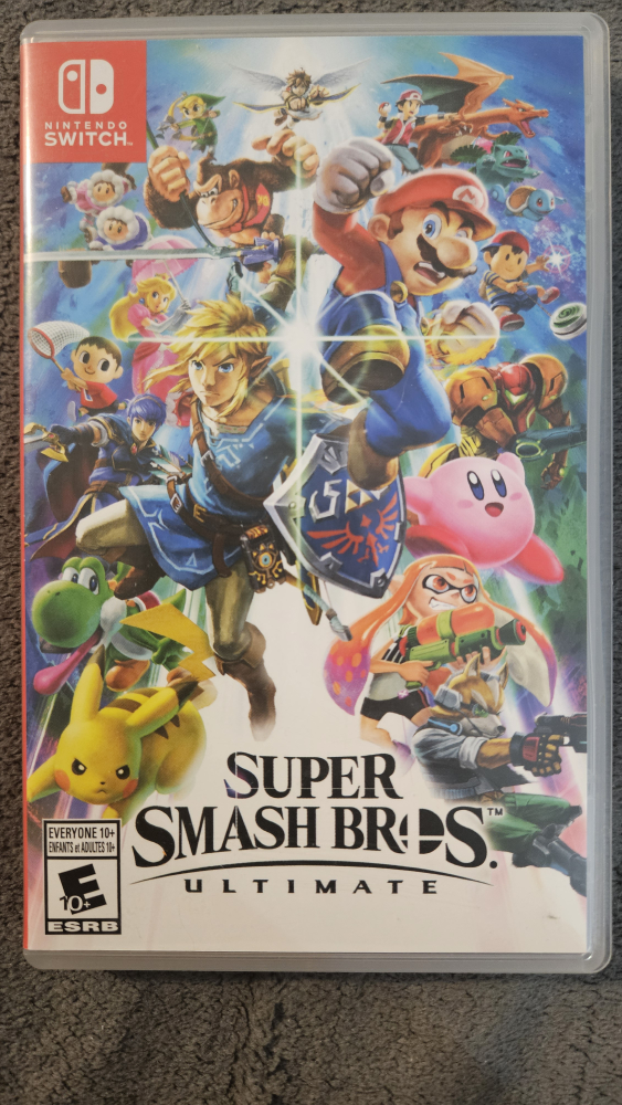 Super Smash Bros for nintendo switch game