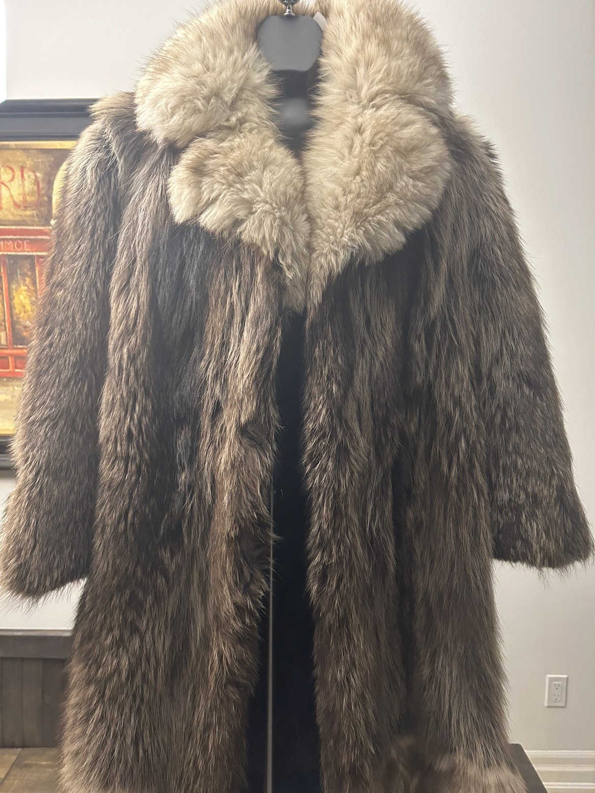 Vintage Custom High End Fur Coat XS/S image indicator(3)