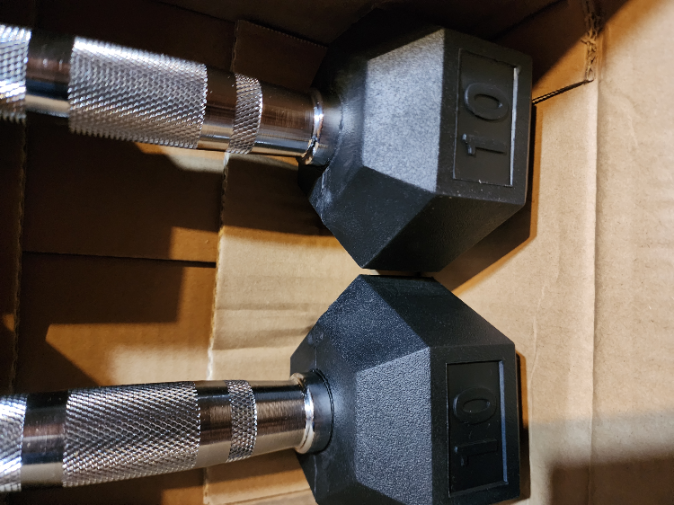 10lb Hex Dumbbell - photo 3