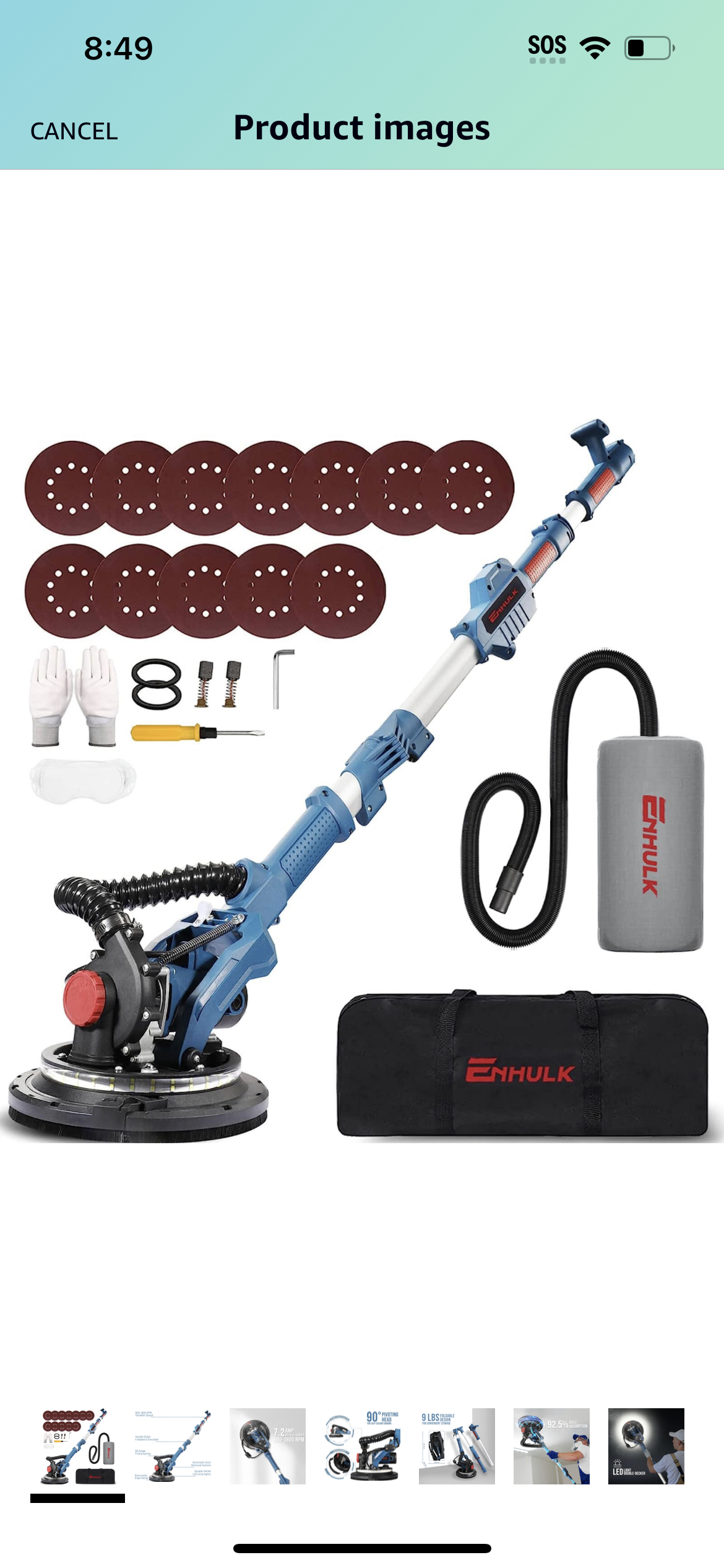 Drywall sander #395 thumbnail