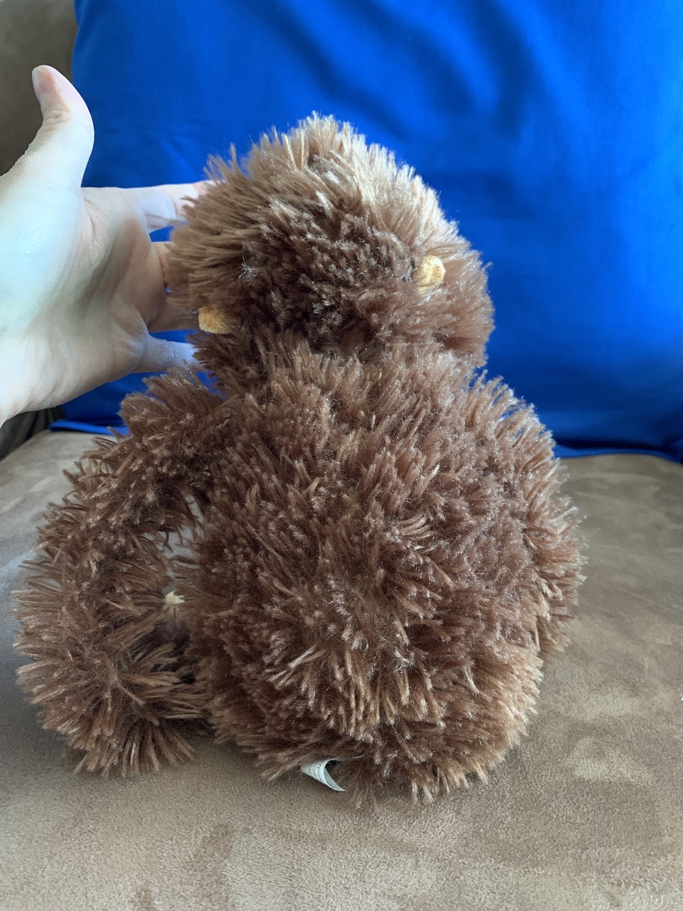 Furry Stuffed Monkey With Clinging Arms Needs New Buddy 🥰 - photo 3