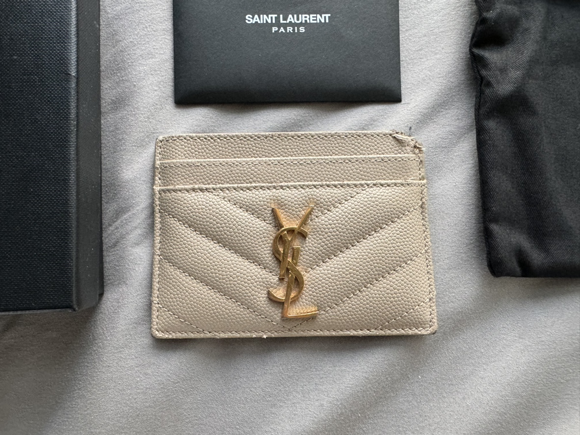 Saint Laurent card holder