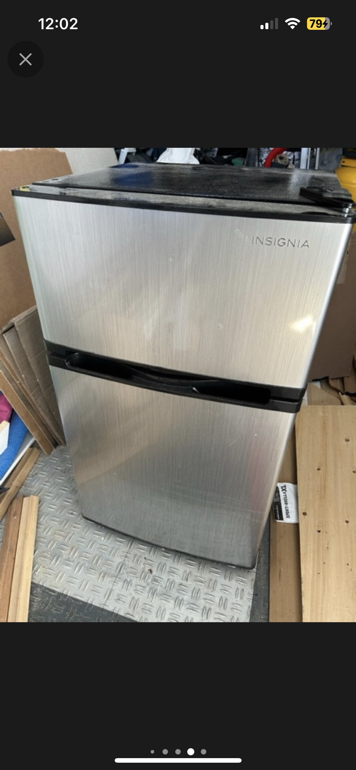 Insignia mini fridge