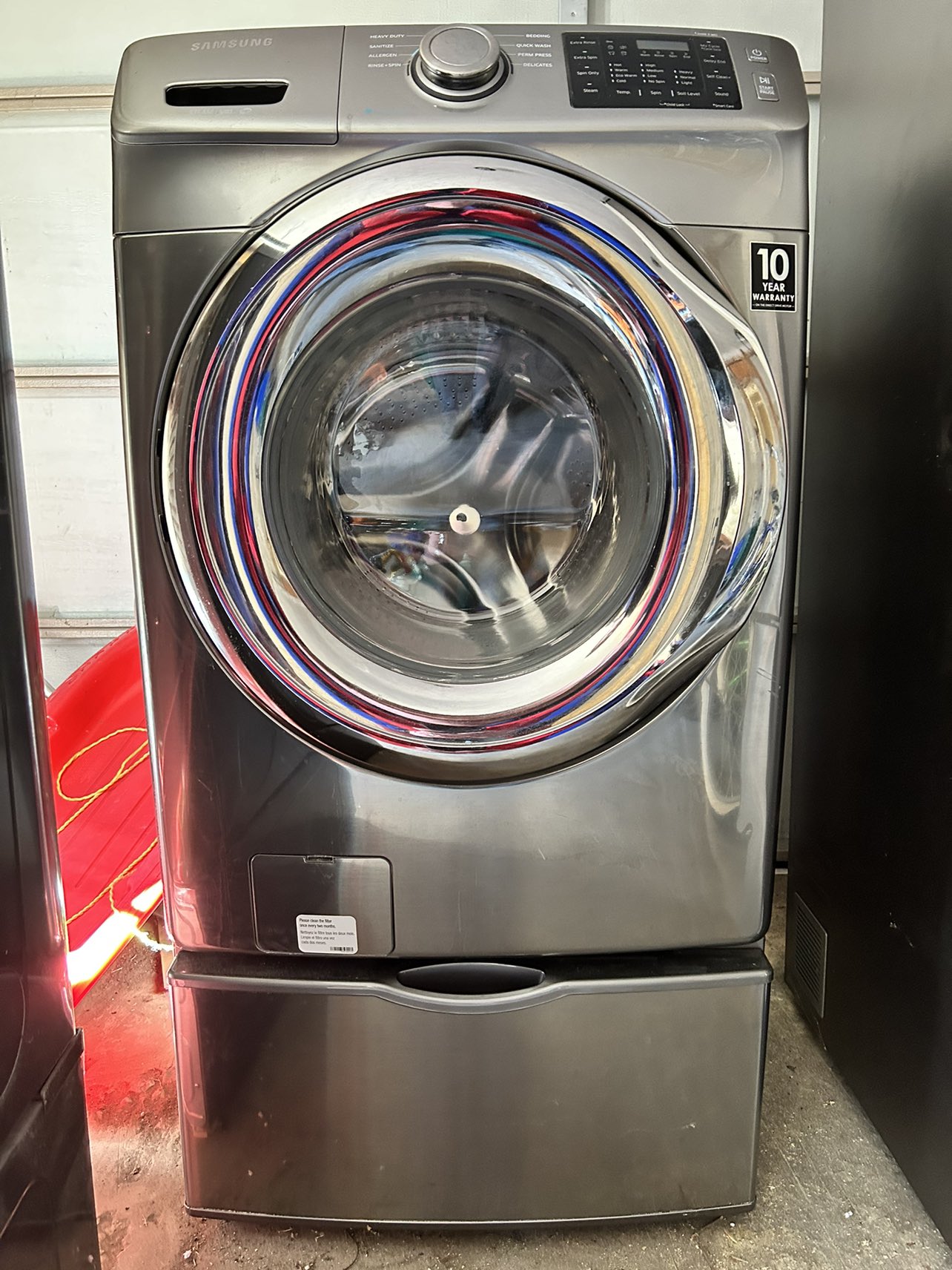 2012 Samsung washer and dryer - photo 4
