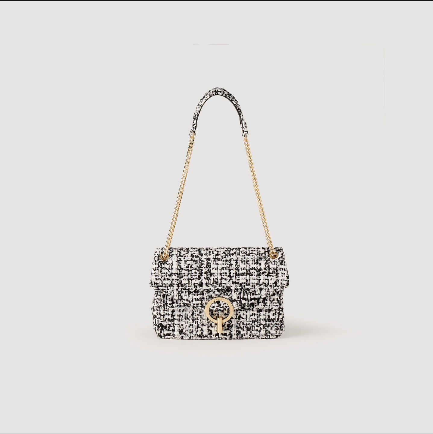 Sandro tweed bag (brand new)