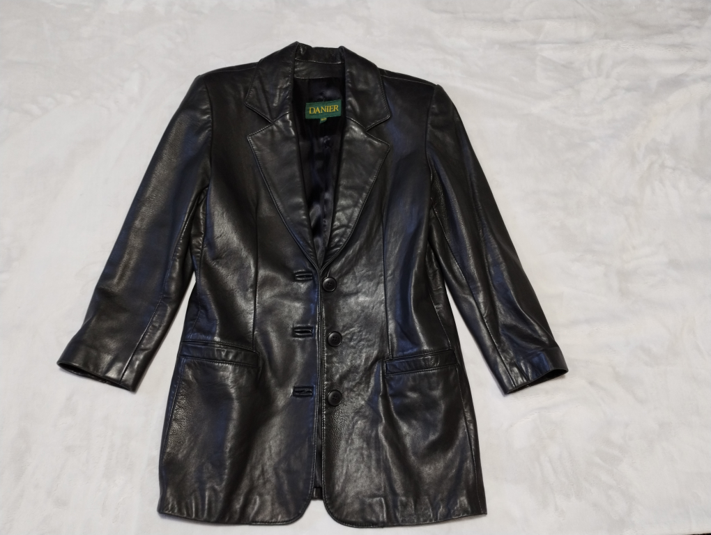 leather jacket Danier XS