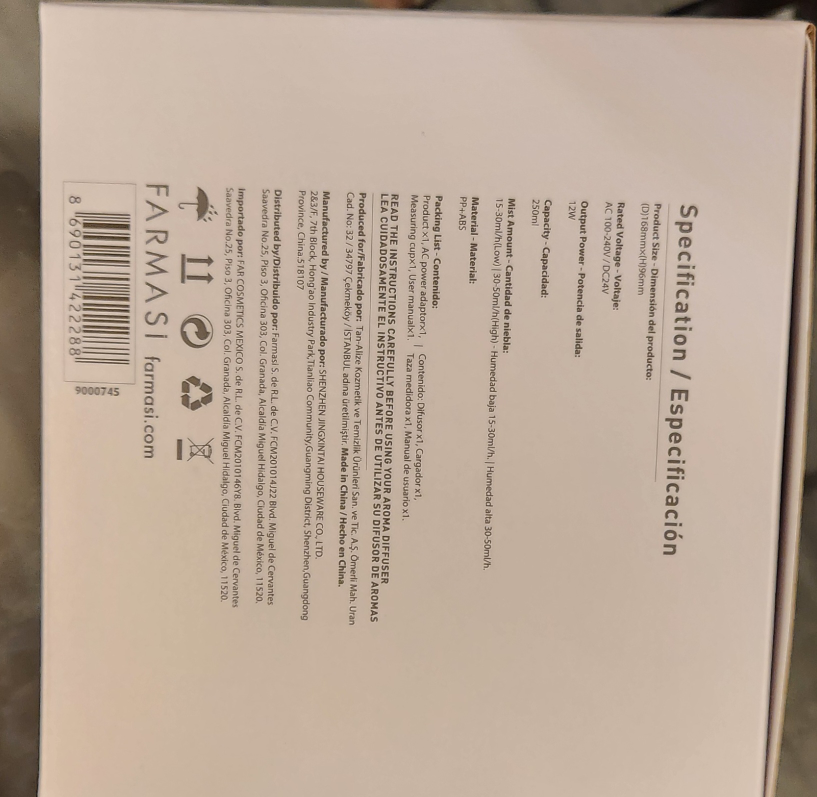 Aroma Diffuser Brand New image indicator(8)