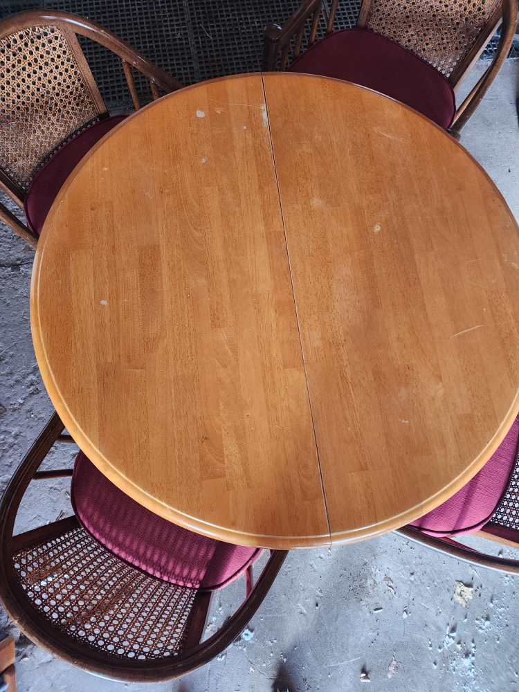 Dining table with 4 chairs