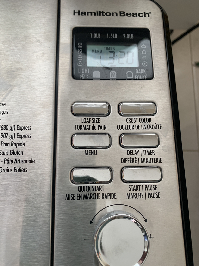 Premium dough and bread maker with 14 programmed cycles image indicator(8)