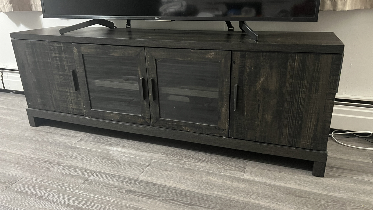Moving Sale - 65” TV Table/Stand - photo 2
