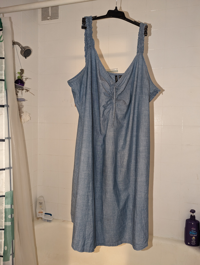 Denim dress