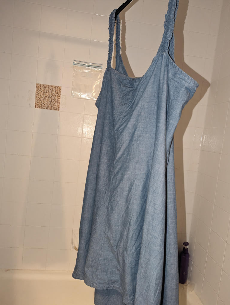 Denim dress - photo 2