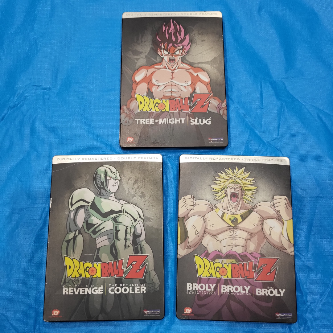 Steelbooks Dragonball Z 
 DVDs Lot of 3 thumbnail