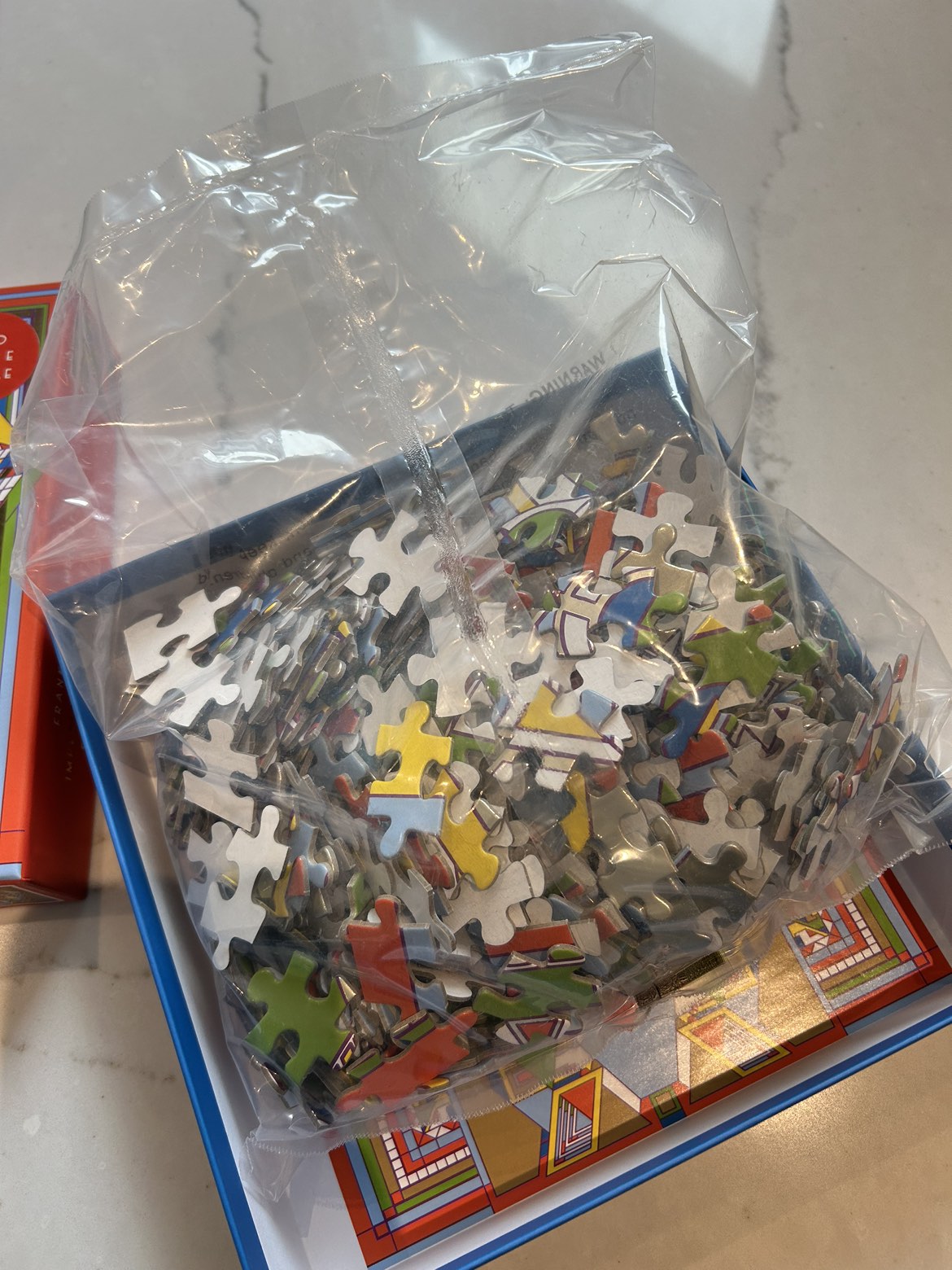 Frank Lloyd Wright Puzzle (never opened) - photo 2
