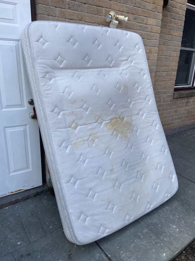 Free double size mattress