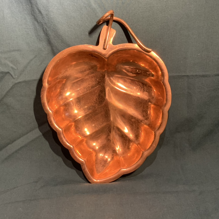Solid Copper Leaf Dish thumbnail