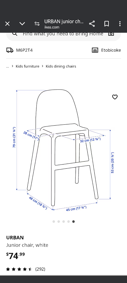 IKEA Urban children's chair - photo 3