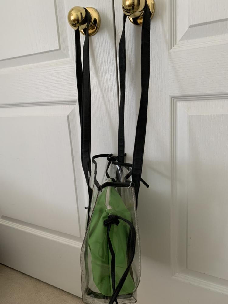 Casual Fashion PVC tote bag image indicator(3)