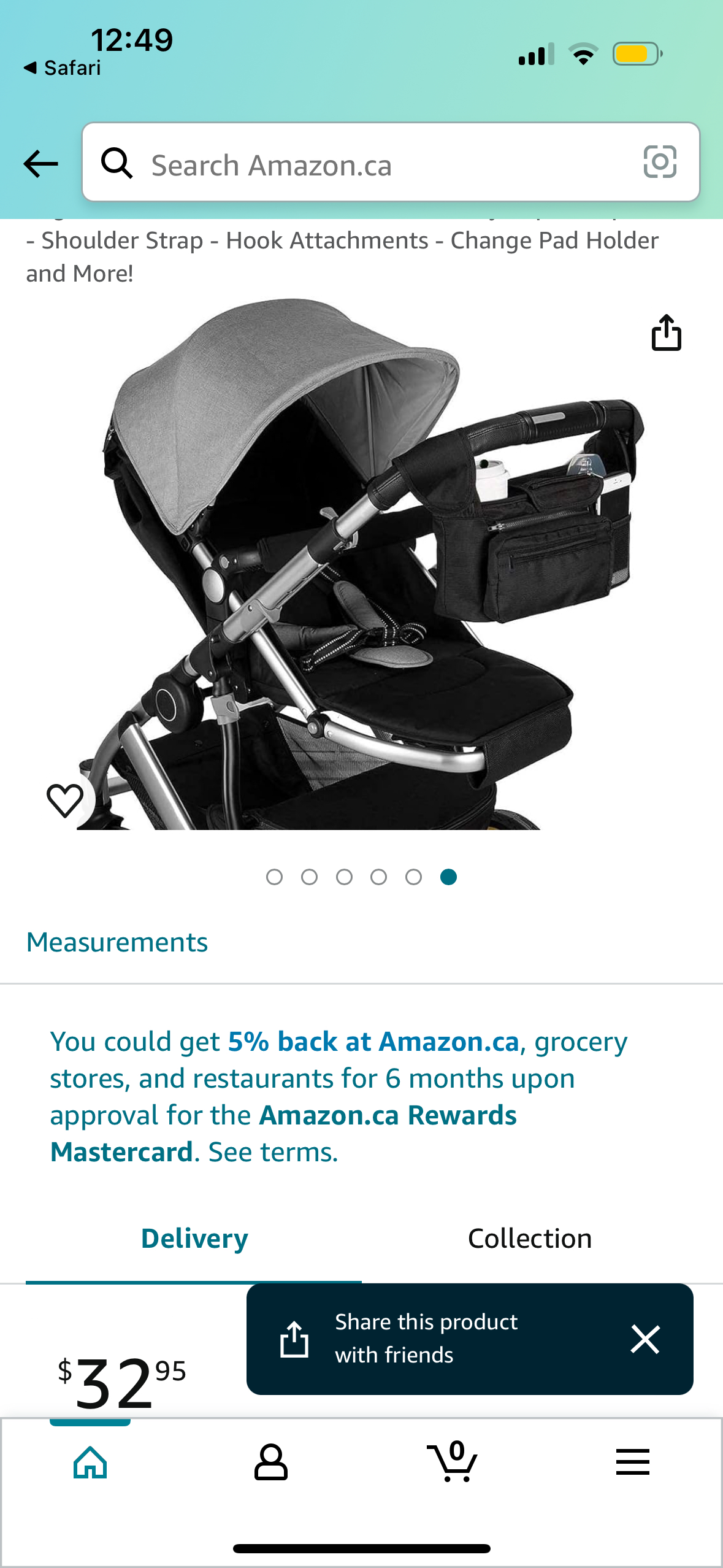 Universal Stroller Organizer - photo 4