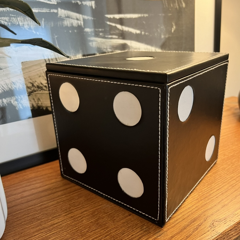 New Game Set in Faux Leather Storage Box - photo 2