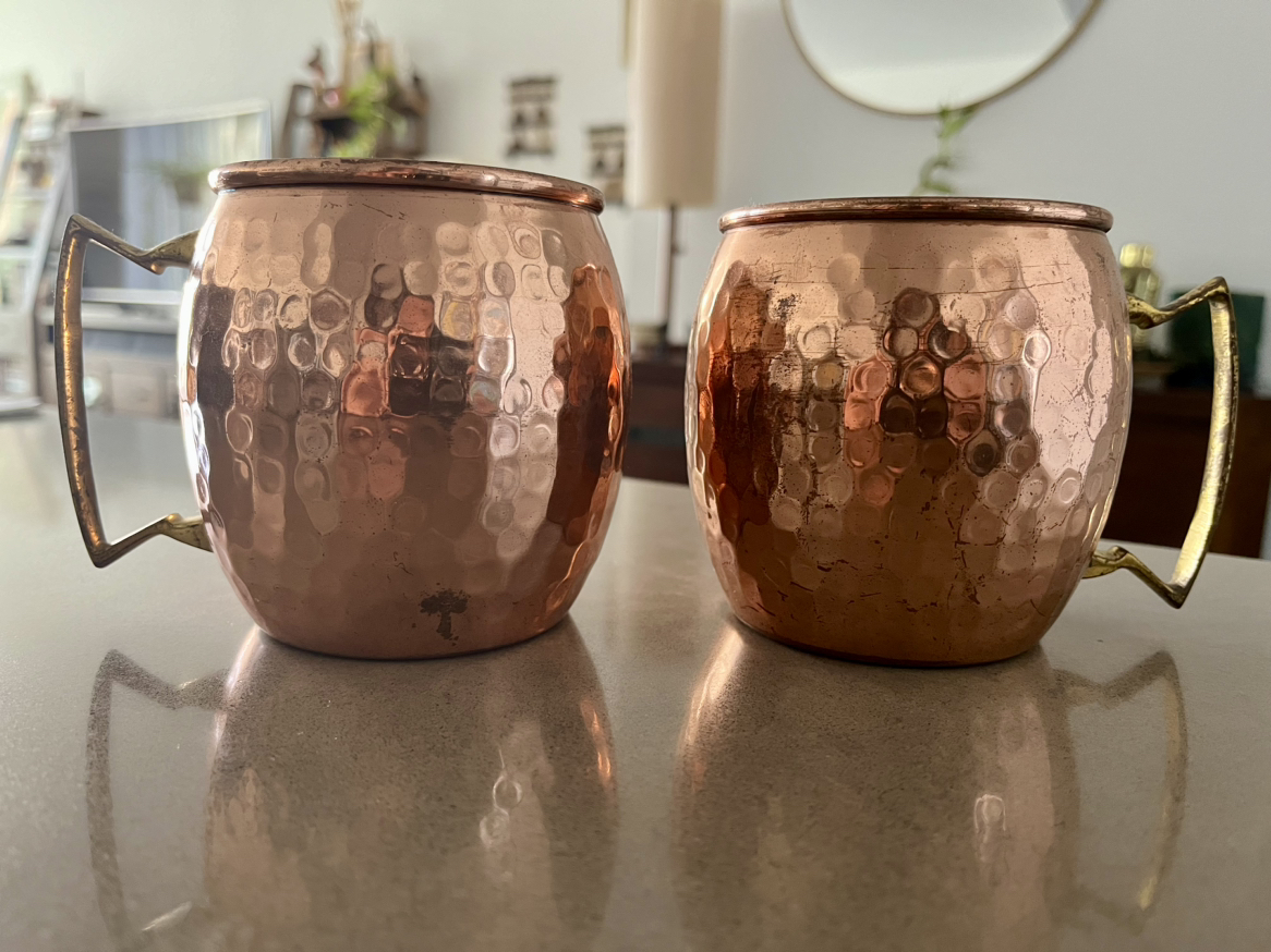 2 Moscow Mule Mugs