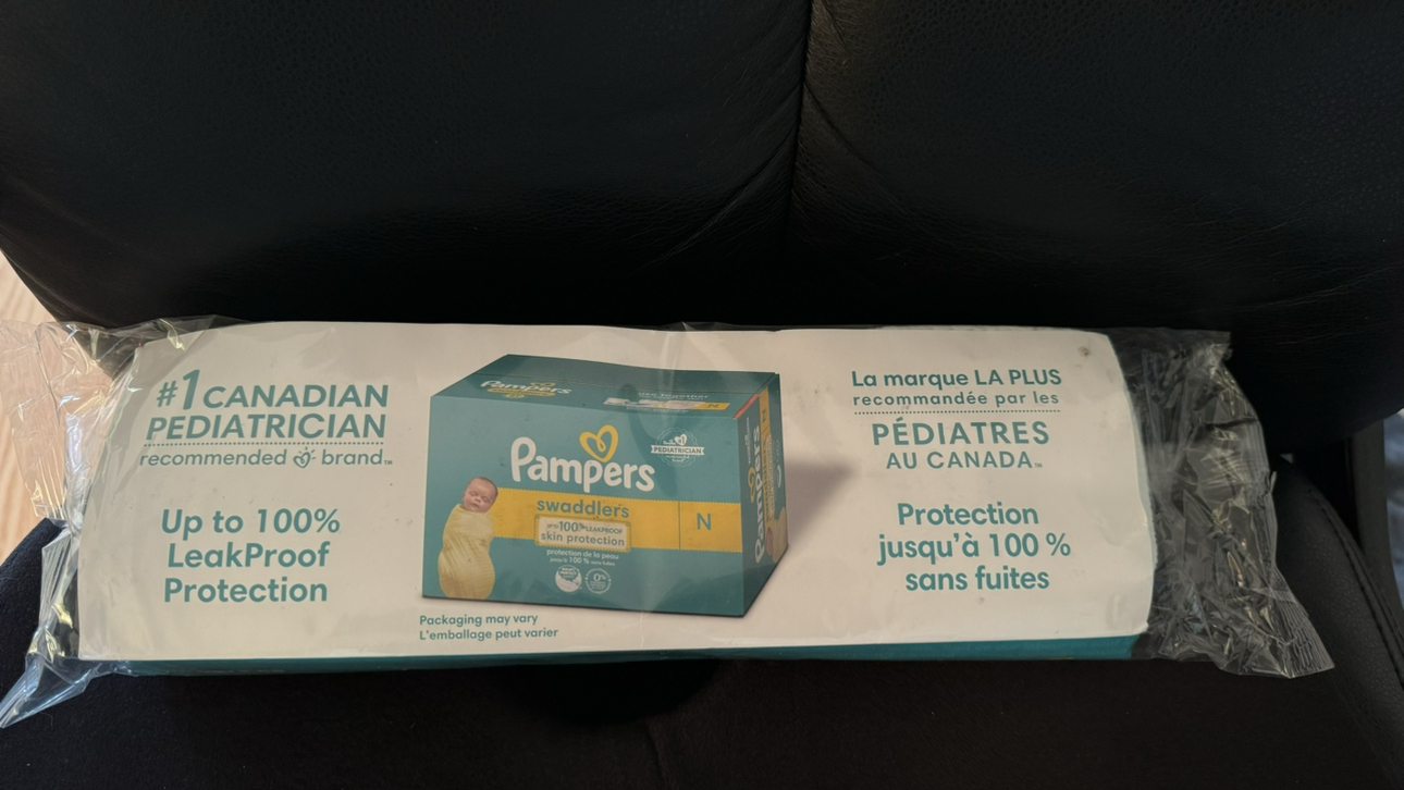 #FREECYCLE 10 FREE Newborn Pampers Diapers thumbnail
