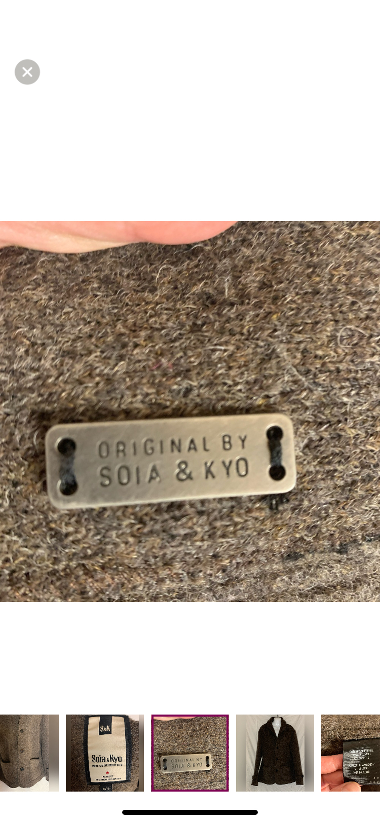 Soia & Kyo Men’s Coat 🥕 image indicator(3)