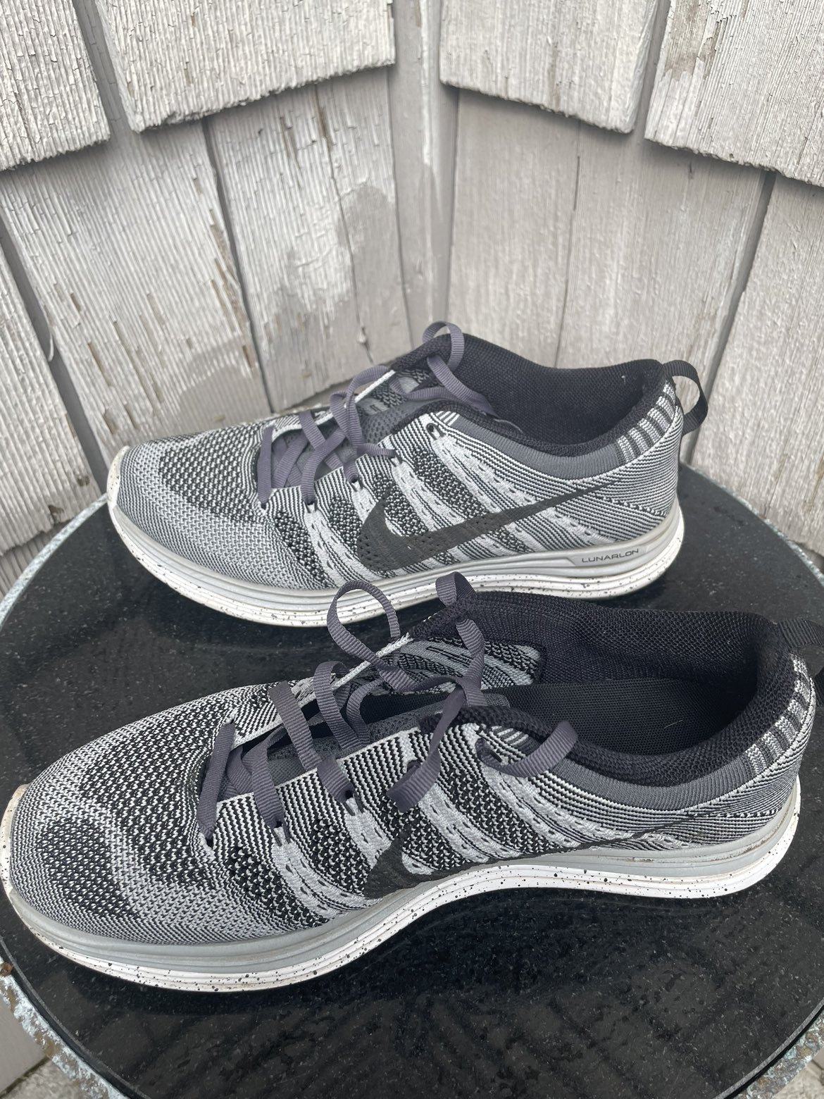 Nike flynet lunar wolf gray men’s shoes, size 8 image indicator(5)