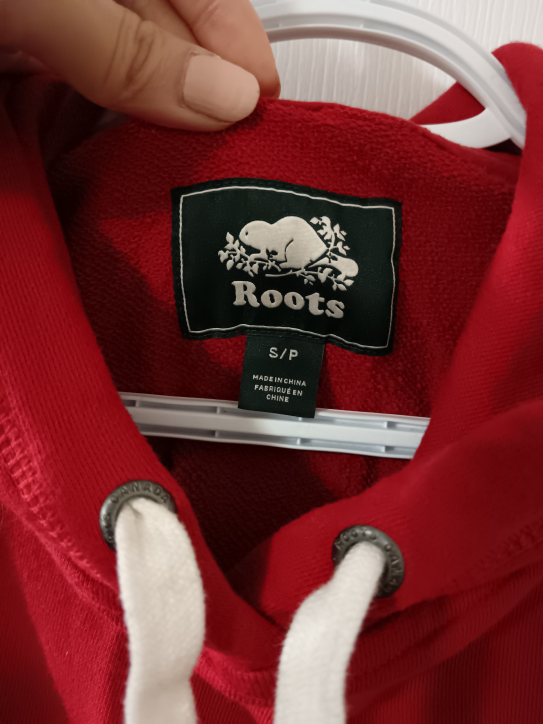 Roots Red Hoodie Dress Size S - photo 2