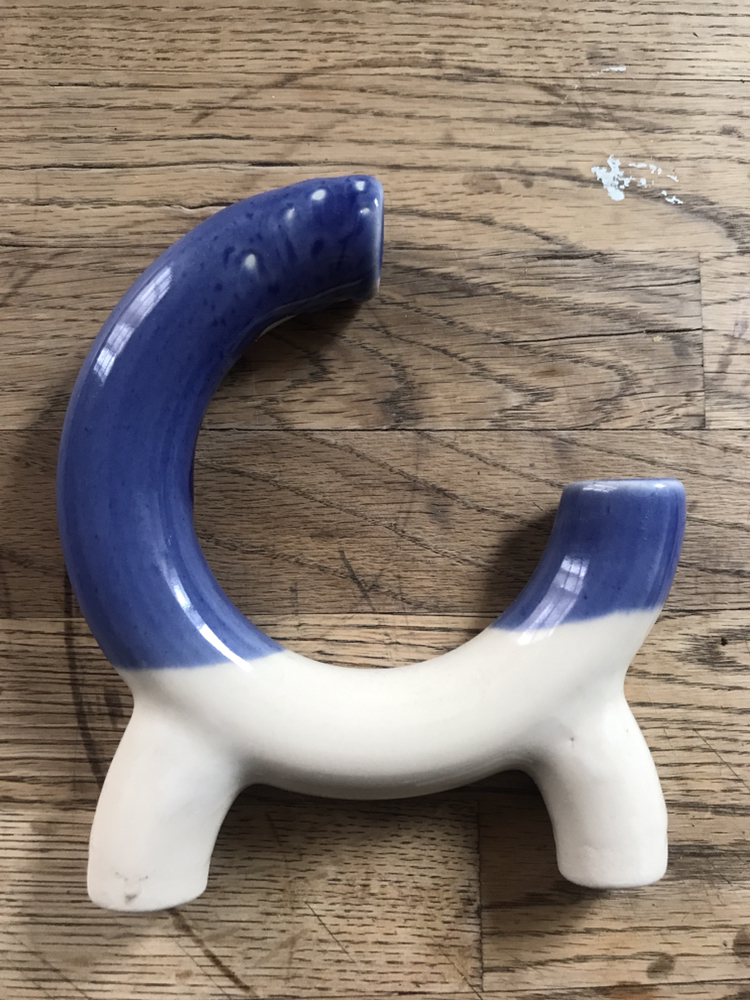 Beautiful Handmade Crescent Vase image indicator(2)