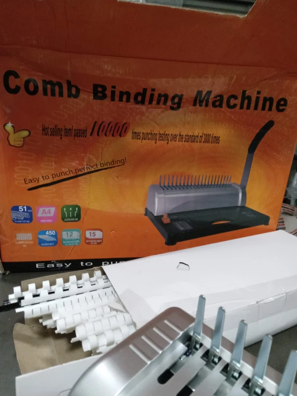 Comb Binding Machine thumbnail