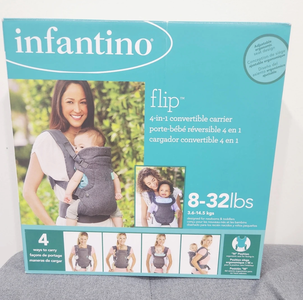 4 in1 convertible baby carrier thumbnail