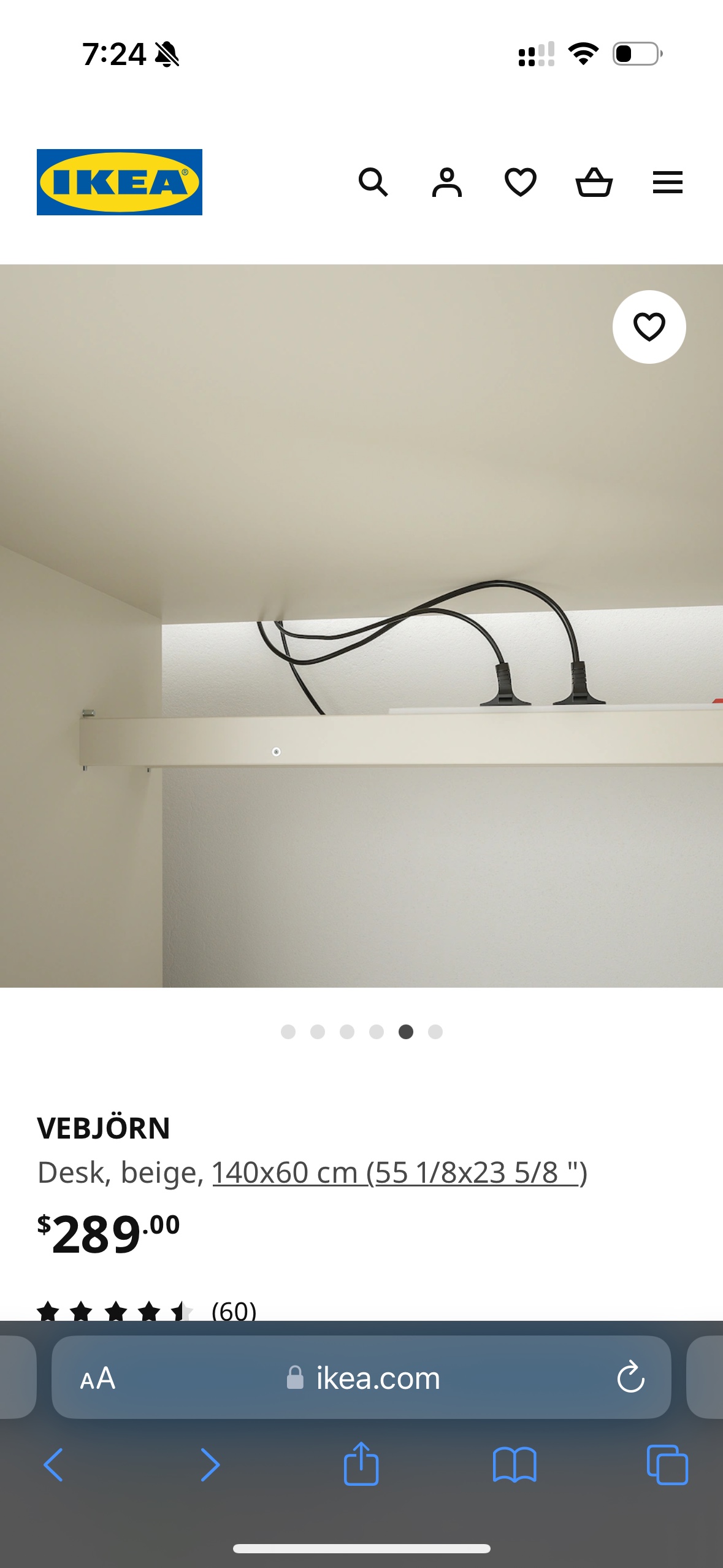 Ikea VEBJÖRN Desk - photo 5