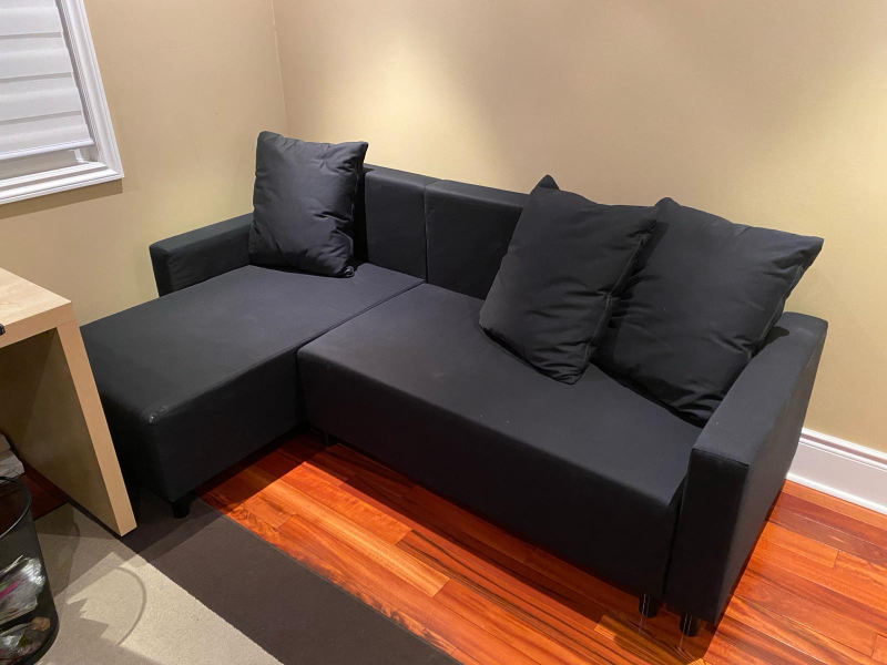 Ikea couch with storage