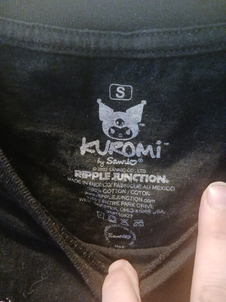 Kuromi T -shirts size S - photo 4
