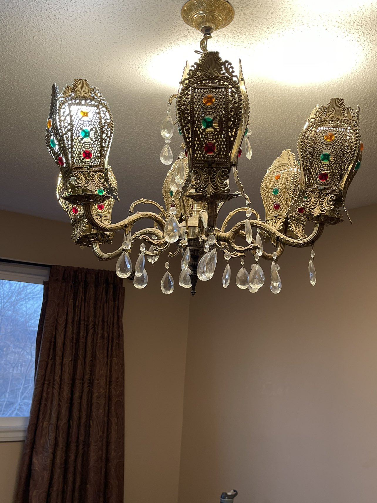 Chandelier antique style thumbnail