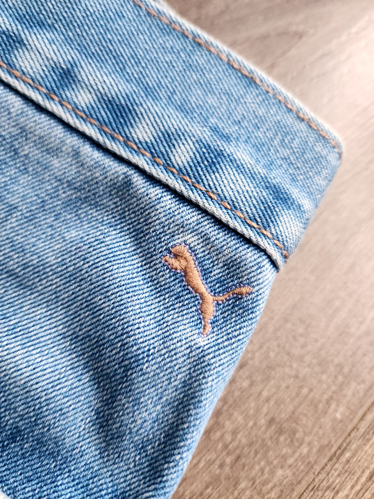 Vintage Puma High Waisted Mom Jeans Size S image indicator(3)