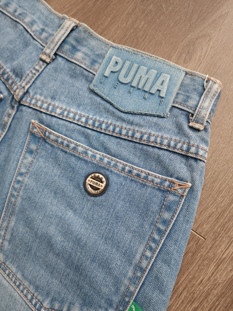 Vintage Puma High Waisted Mom Jeans Size S image indicator(4)