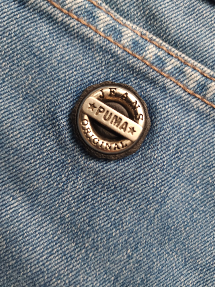 Vintage Puma High Waisted Mom Jeans Size S image indicator(6)