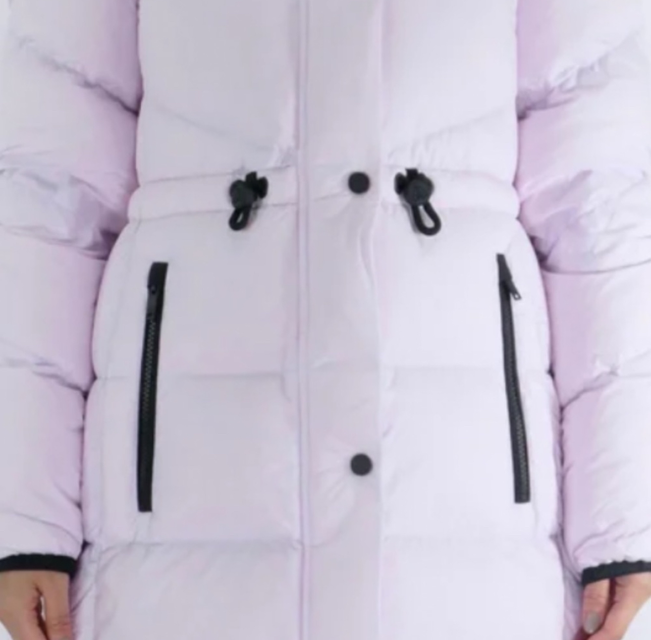 BRAND NEW "Moose Knuckles" LILAC PUFFY LONG JACKET - photo 4