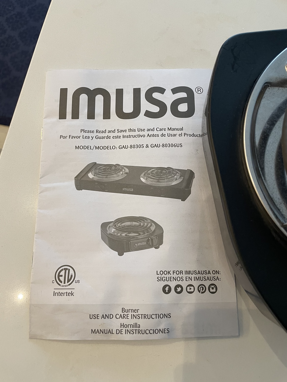 Electric single burner image indicator(3)