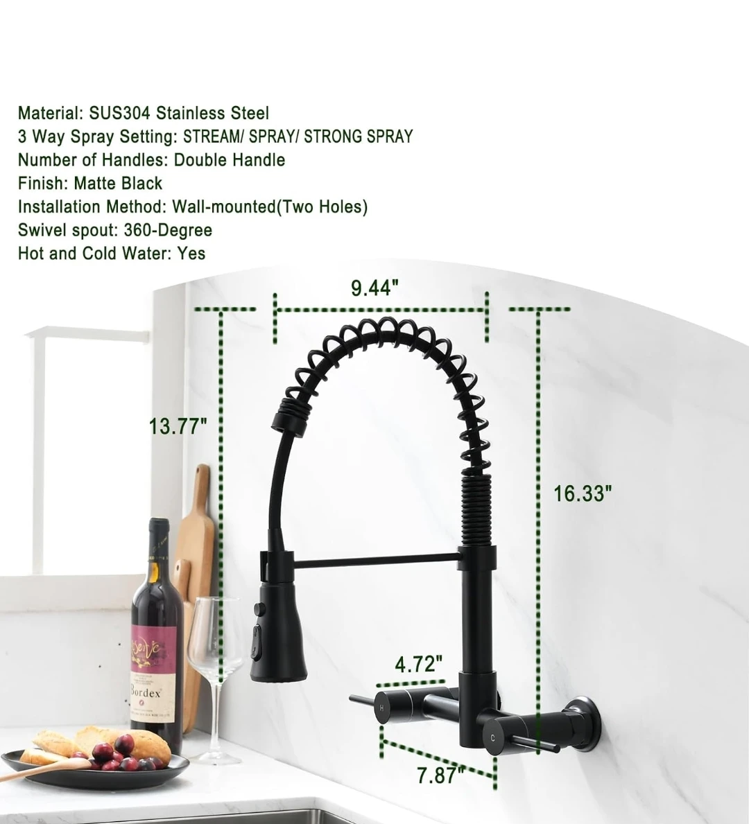 wall mount kitchen faucet image indicator(2)