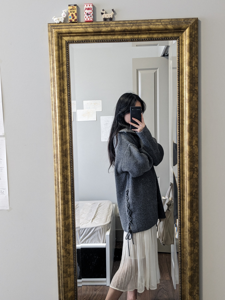 Oak + Fort half zip sweater image indicator(5)