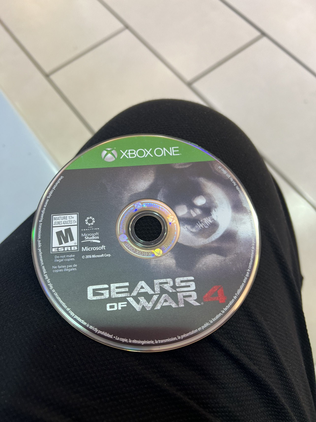 Gears of War 4 Xbox Game only