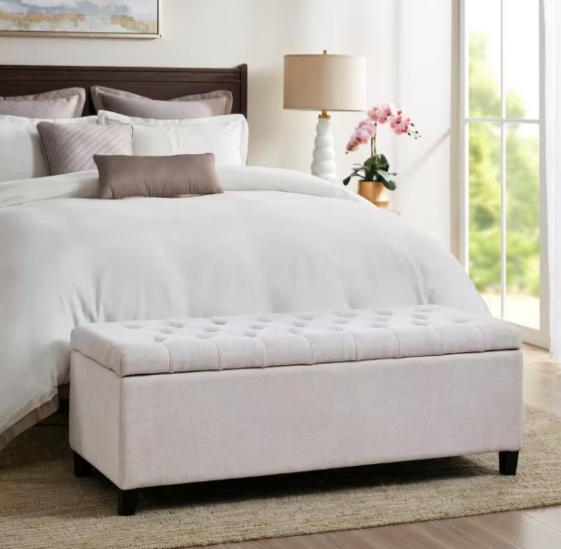 Ottoman storage bench