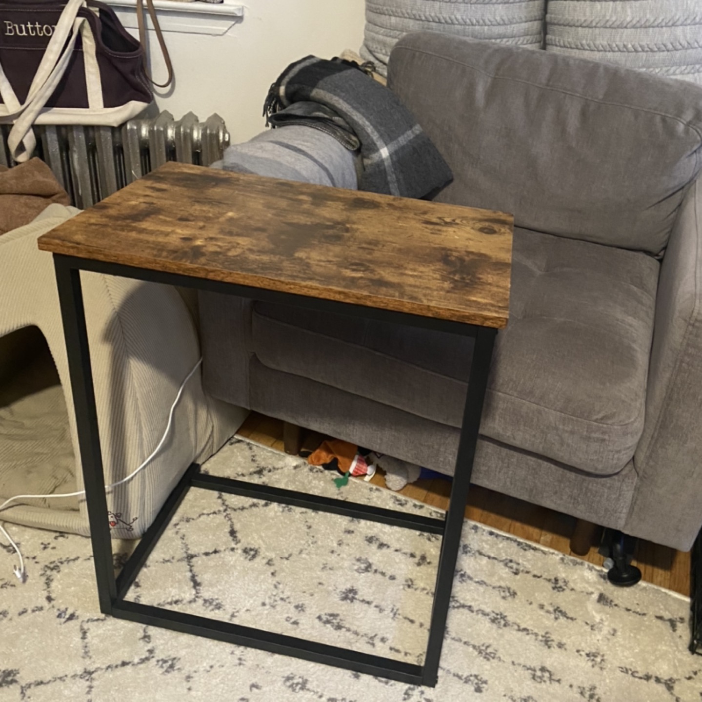 Over couch table