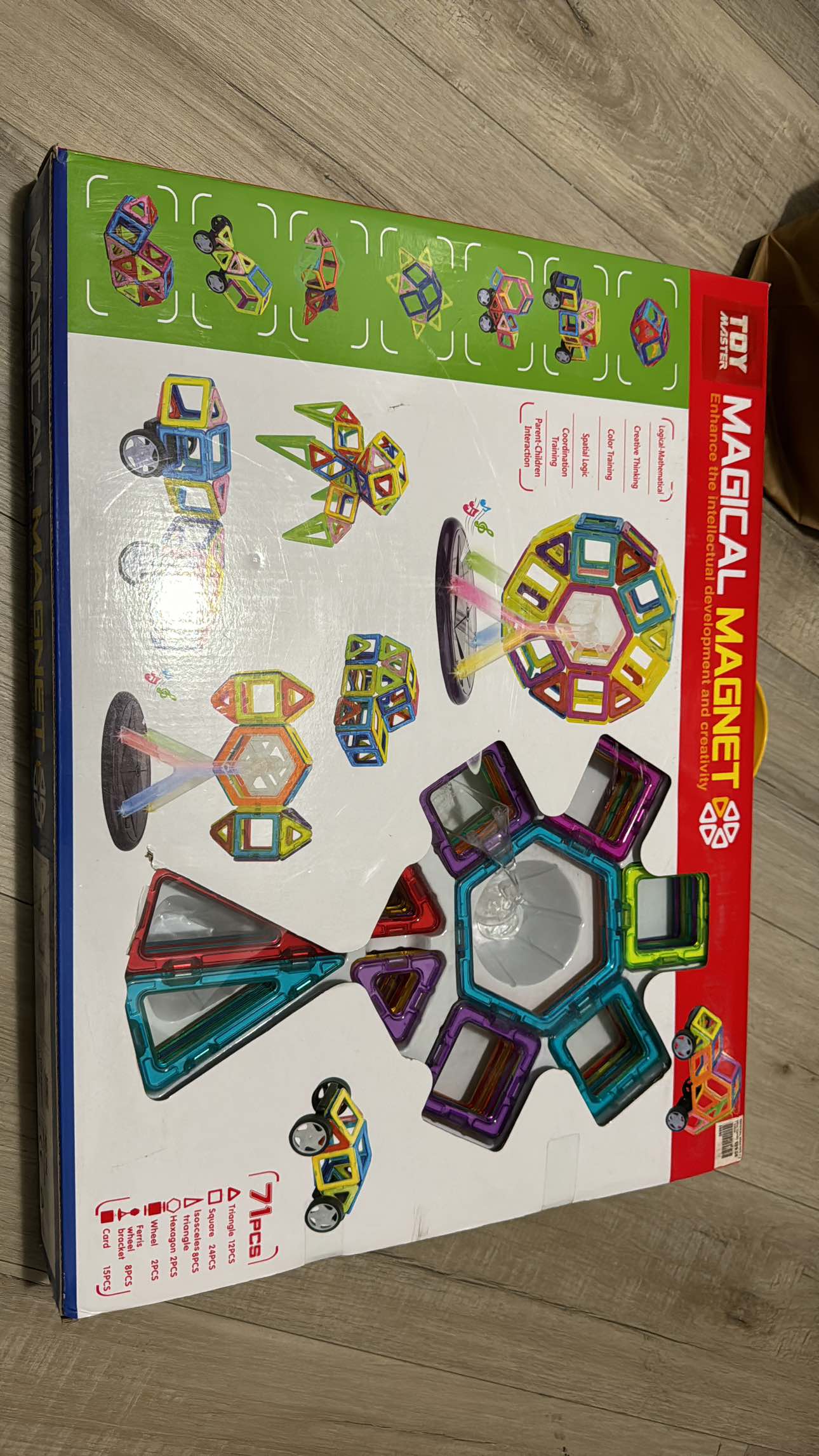 Magnetic tiles