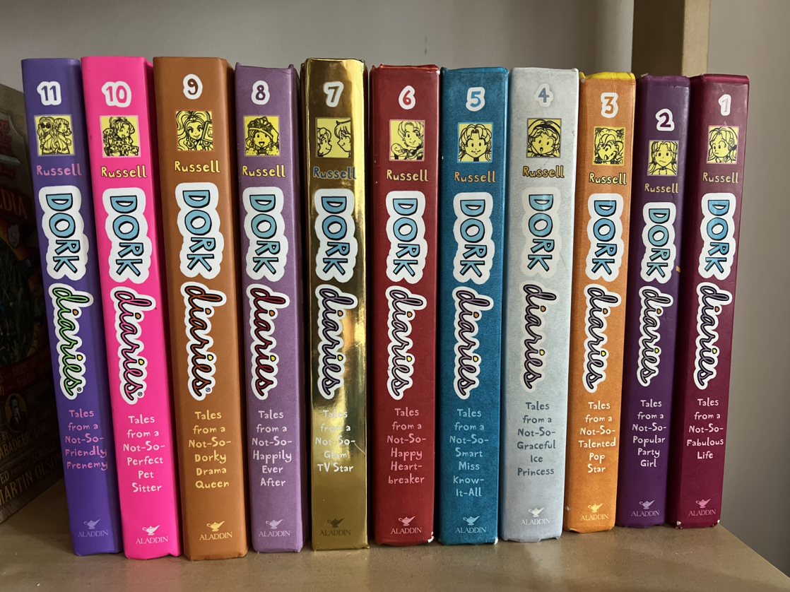 Dork Diaries books 1 to 11 by Rachel Renée Russell